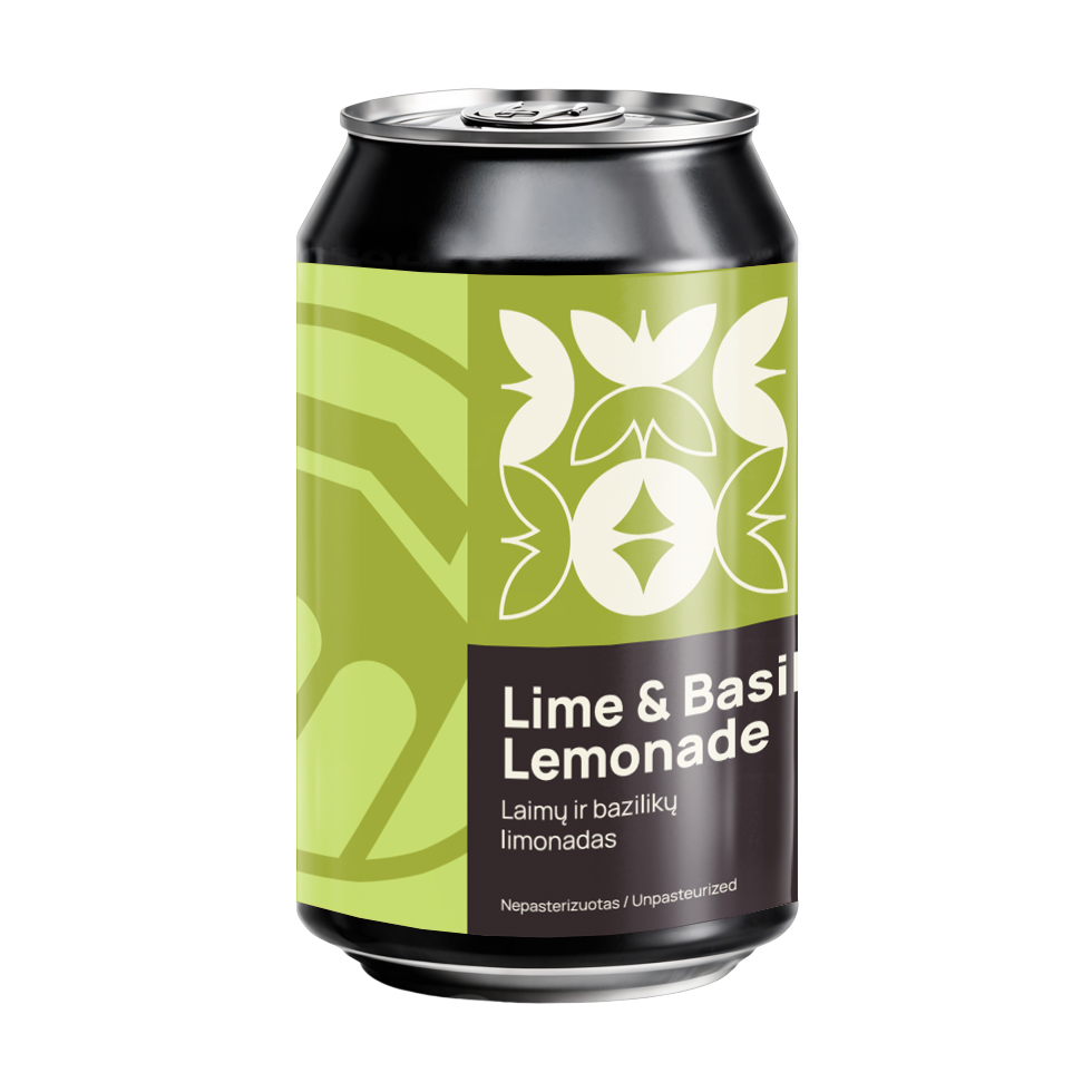 Lime and Basil Lemonade