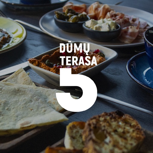 Dinner at Dūmų terasa (gift card)